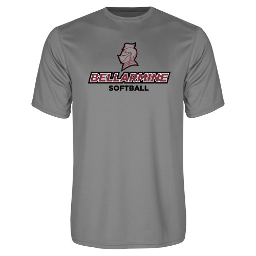 Bellarmine Grey Concrete Performance Tee