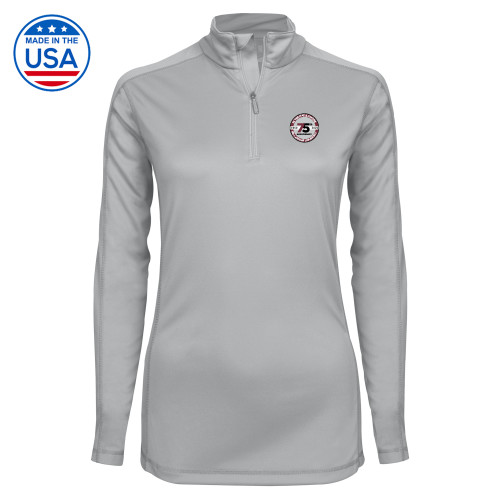  Syntrel Womens Platinum Interlock 1/4 Zip - BLM 75 Anniversary