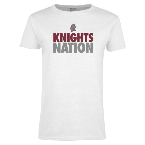 Main Image for  Womens White Short Sleeve Tee