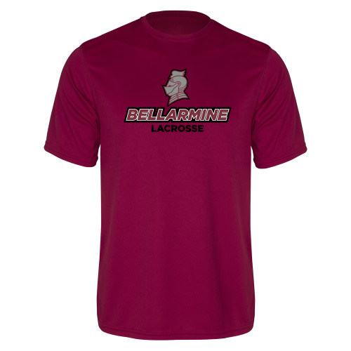  Maroon Performance Tee - Lacrosse