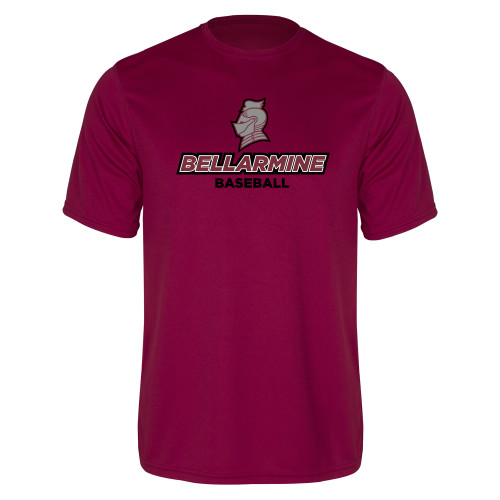  Maroon Performance Tee - Baseball