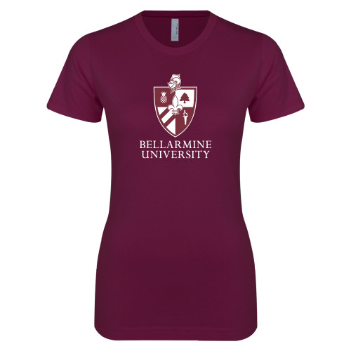 Main Image for  Next Level Womens Maroon Boyfriend Tee