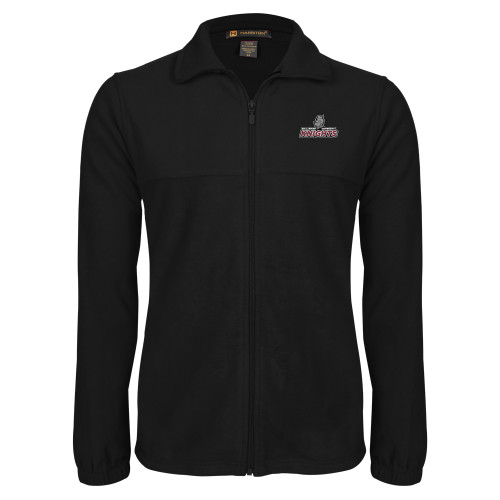  Black Fleece Full Zip Jacket - Official Logo
