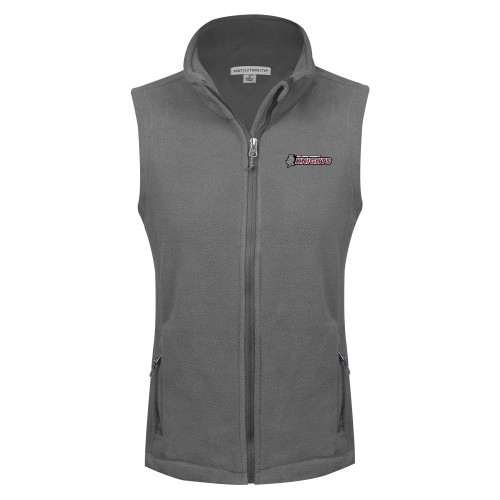 Main Image for  Womens Charcoal Fleece Full Zip Vest