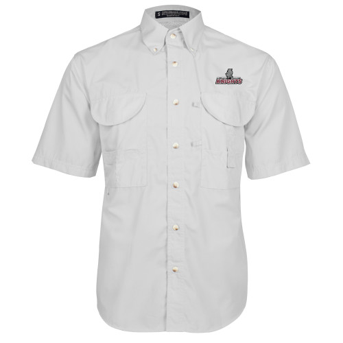 Main Image for  White Fishing Shirt Performance Short Sleeve
