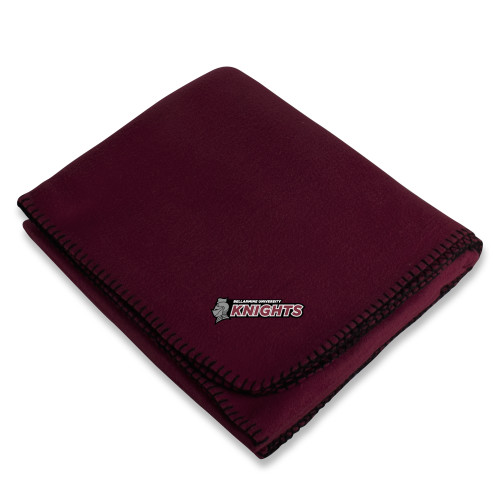  Maroon Arctic Fleece Blanket - Official Logo Flat