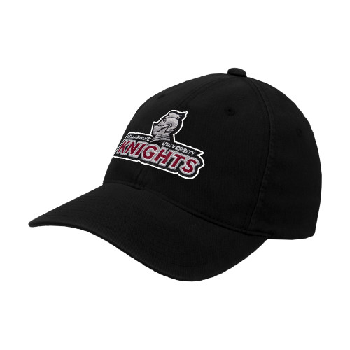  Black Flexfit Structured Low Profile Hat - Official Logo