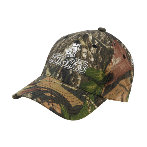  Mossy Oak Camo Structured Adjustable Cap - Official Logo