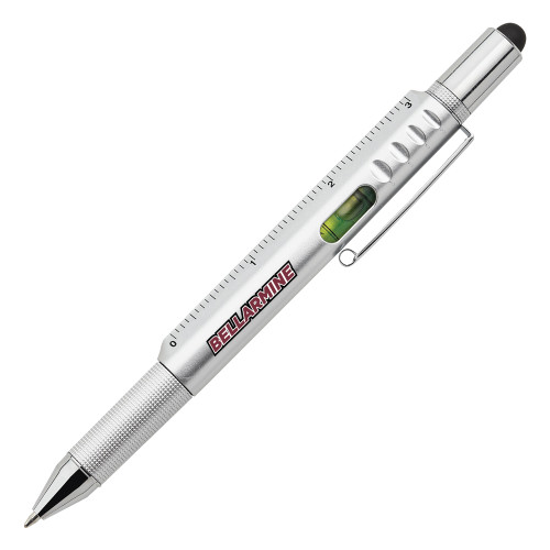  6 in 1 Silver Ballpoint Pen - Bellarmine