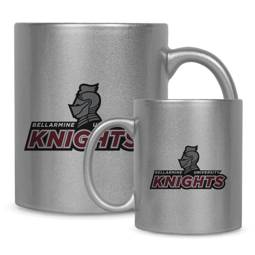  Full Color Silver Metallic Mug 11oz - Official Logo