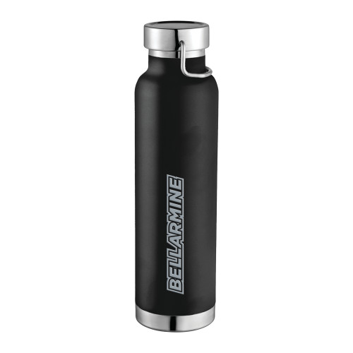 Thor Copper Vacuum Insulated Black Bottle 22oz - Bellarmine Engraved