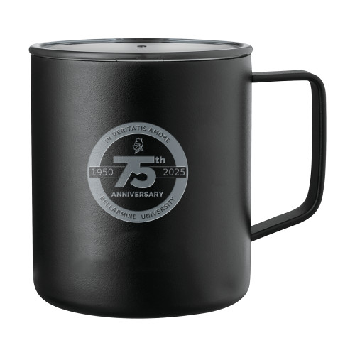  Rover Camp Vacuum Insulated Black Mug 14oz - BLM 75 Anniversary Engraved