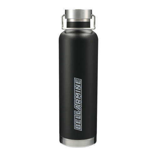  Thor Copper Vacuum Insulated Black Bottle 32oz - Bellarmine Engraved
