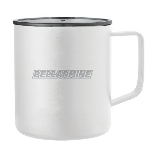  Rover Camp Vacuum Insulated White Mug 14oz - Bellarmine Engraved