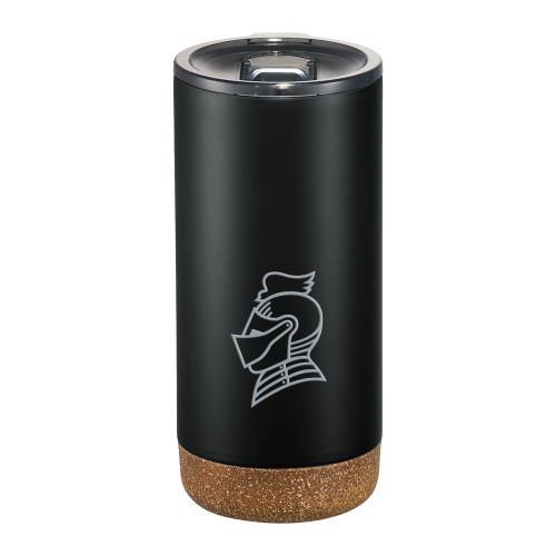  Valhalla Vacuum Insulated Black Tumbler 16oz - Knight Head Engraved