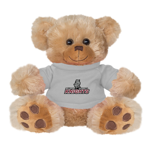  Plush Big Paw 8 1/2 inch Brown Bear w/Grey Shirt - Official Logo
