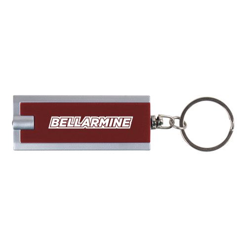  Turbo Maroon Flashlight Key Holder - Bellarmine