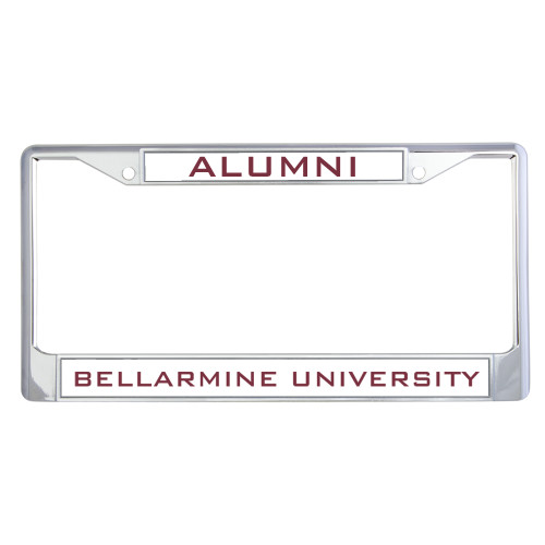  Alumni Metal License Plate Frame in Chrome - Alumni