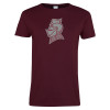 Thumbnail image for  Womens Maroon Short Sleeve Tee
