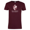 Thumbnail image for  Womens Maroon Short Sleeve Tee
