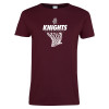 Thumbnail image for  Womens Maroon Short Sleeve Tee