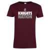 Thumbnail image for  Womens Maroon Short Sleeve Tee