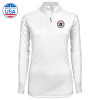 Thumbnail image for  Syntrel Womens White Interlock 1/4 Zip
