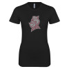 Thumbnail image for  Next Level Womens Black Boyfriend Tee