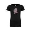 Thumbnail image for  Next Level Girls Black Fashion Fit T Shirt