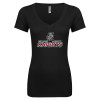 Thumbnail image for  Next Level Womens Black Ideal V Tee