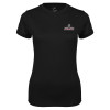Thumbnail image for  Womens Black Performance Tee