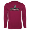 Thumbnail image for  Maroon Performance Long Sleeve Shirt