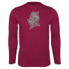 Thumbnail image for  Maroon Performance Long Sleeve Shirt