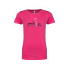 Thumbnail image for  Next Level Girls Fuchsia Fashion Fit T Shirt
