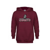 Thumbnail image for  Youth Maroon Fleece Hoodie