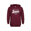 Thumbnail image for  Youth Maroon Fleece Hoodie
