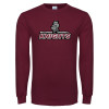 Thumbnail image for  Maroon Long Sleeve T-Shirt