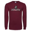Thumbnail image for  Maroon Long Sleeve T-Shirt