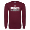 Thumbnail image for  Maroon Long Sleeve T-Shirt