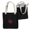 Thumbnail image for  Allie Black Canvas Tote