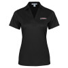 Thumbnail image for  Womens Black Performance Fine Jacquard Polo