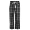 Thumbnail image for  Black/Grey Flannel Pajama Pant