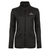 Thumbnail image for  Womens Black Heather Fleece Jacket