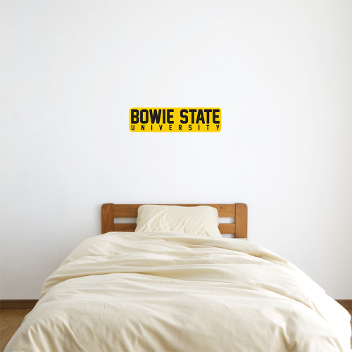  6 in x 2 ft Fan WallSkinz - Bowie State University Stacked