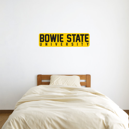 1 ft x 3 ft Fan WallSkinz - Bowie State University Stacked