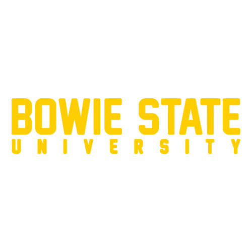  Large Decal - Bowie State University Stacked