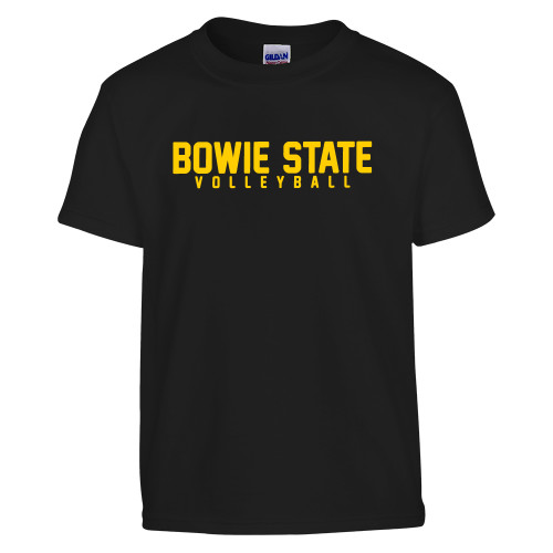 Youth Black T Shirt - Volleyball