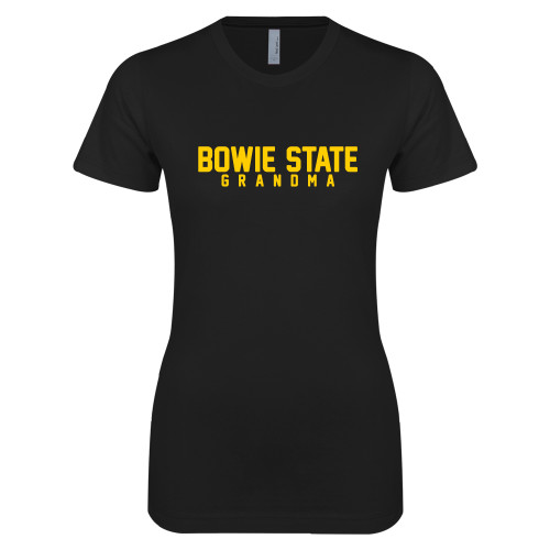 Next Level Womens Black Boyfriend Tee - Grandma