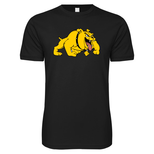  Next Level Black SoftStyle T Shirt - Primary Mark