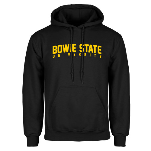  Black Fleece Hoodie - Bowie State University Arched